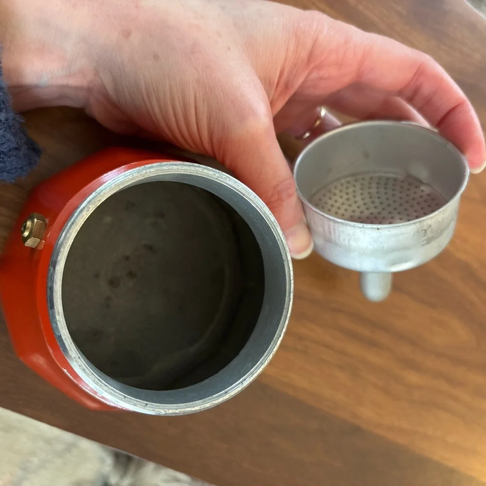 Colorful Stovetop Espresso Maker - Picture 5 of 8